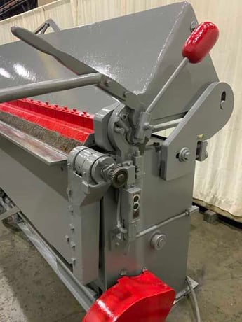 10 gauge x 10' Dreis & Krump #64, power box & pan brake, manual clamping, forward/reverse, 3 HP - Image 2