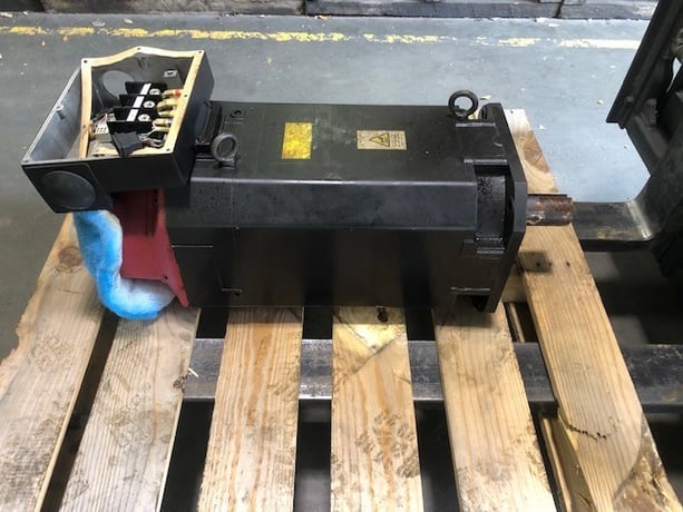 45 KW Fanuc #A06B-1413-B150, servo motor, 196 amp, 1500-4000 rpm, needs refurbish - Image 2