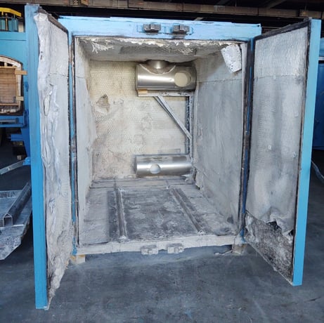 60" width x 72" H x 64" L Pollution Control Burn-Off Oven, Gas 850&deg;F - Image 3