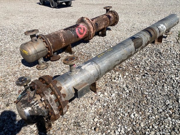 152 sq.ft., Alaskan Cooper Works, Stainless steel shell & tube heat exchanger, Alaskan Copper Works board: - Image 1
