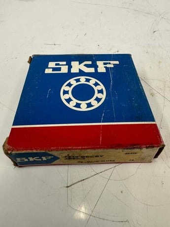 SKF 7210 BECBY Bearing - 50mm ID x 90mm OD x 20mm Width - New - Image 1