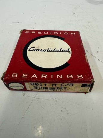 Consolidated Bearings Bearing 6011 M C/3 55 mm ID x 90 mm OD x 18 mm Width - Image 1