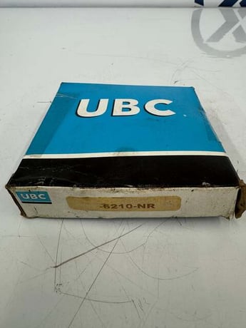 UBC Bearing 6210-NR 50 mm ID x 90 mm OD x 20 mm Width - NEW - Image 1
