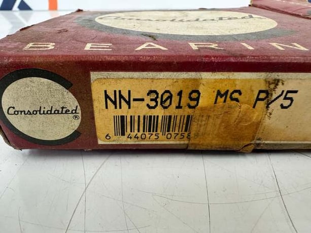 Consolidated Bearings NN-3019 MS P/5 Double Row Cylindrical Roller Bearing - 95mm ID x 145mm OD x 37mm Width - Image 3