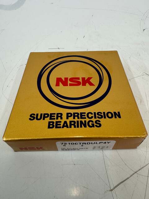 NSK Bearing 7210CTRDULP4Y 50 mm ID x 90 mm OD x 20 mm Width NEW - Image 2