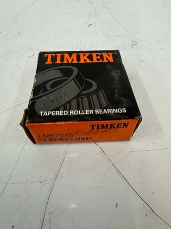 Timken LM67048 Bearing - 31.75mm ID x 59.13mm OD x 15.88mm Width - New - Image 1