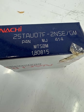 Nachi (Nachi-Fujikoshi Corp.) Ball Screw Support Bearing 25TAU07F-2NSE/GM 25 x 75 x 28 mm - Image 3