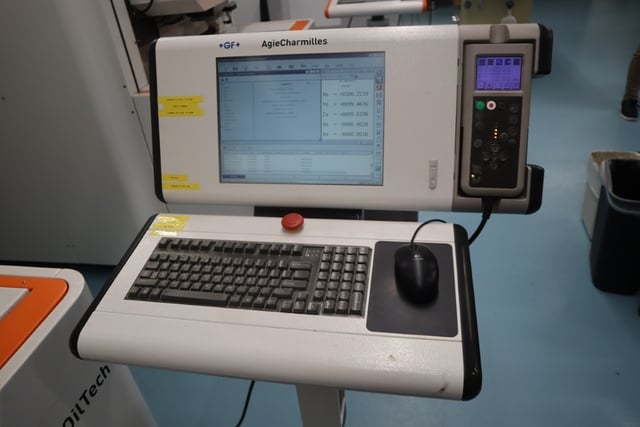 Agie Charmilles #Cut-1000, Oiltech CNC Wire Electrical Discharge Machine, 8.7" X, 6.3" Y, 4" Z, 0.003-0.008" - Image 4