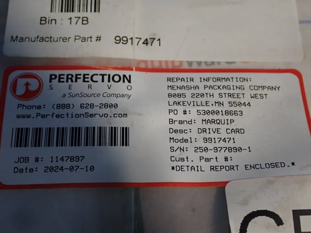 Marquip #9917471, PLC Drive Module - Image 4