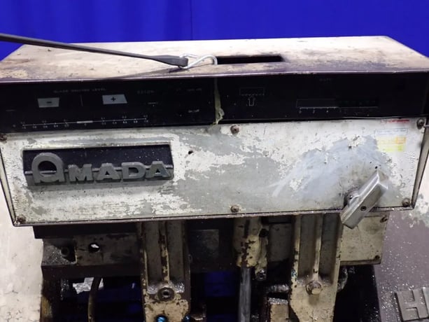 10" Amada #HFA-250, Horizontal Band Saw, w/Roller Conveyor, 230/400/460 V - Image 4