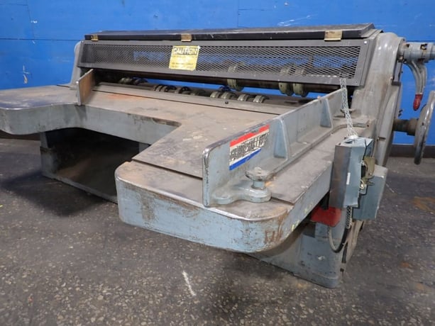 96" S & S Corrugated Paper Machinery #9875, Slitter/Scorer - Image 10