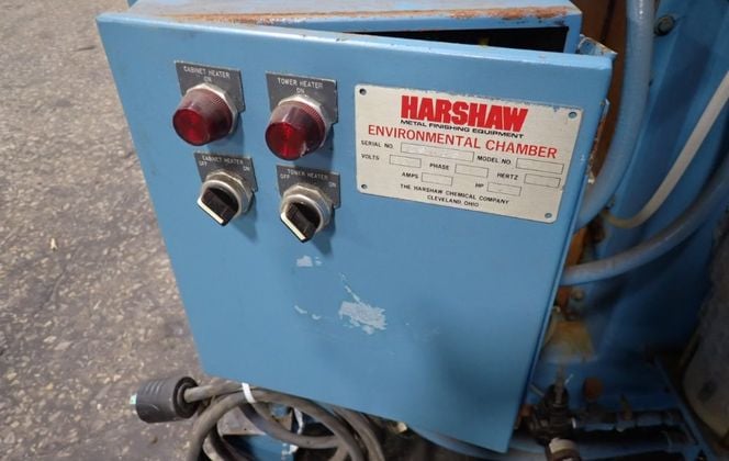 30" width x 30" D x 39" H Harshaw Chemical Company #21, Salt Spray Chamber, 220 V - Image 10