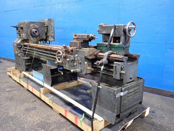 24" x 100" LeBlond, Lathe, w/Tail Stock & Tool Post, 2" Bore, 30 Amps, 230 V - Image 2