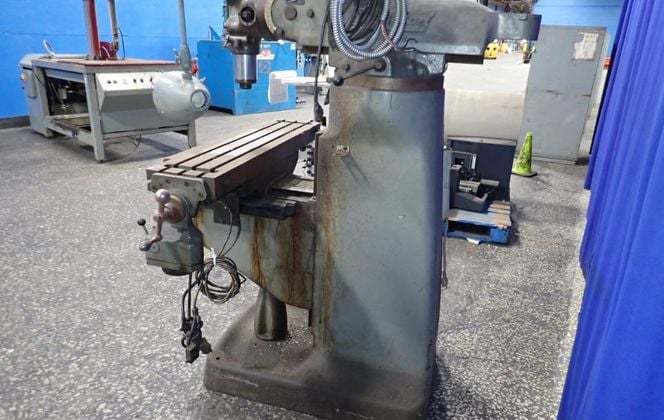 Bridgeport, Vertical Mill w/DRO, 9" x 42" Table, 1 HP, 1730 RPM, 230/460 V - Image 7