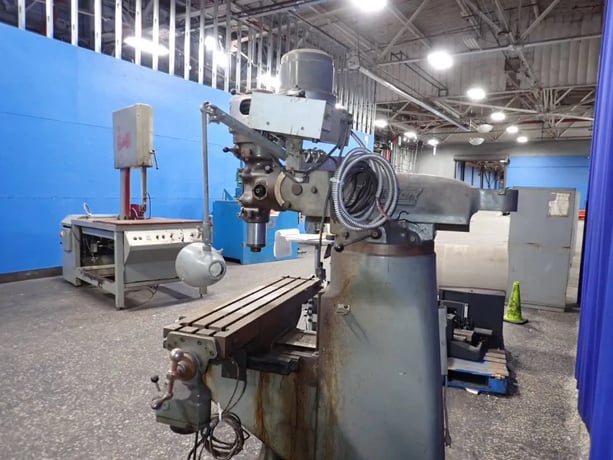 Bridgeport, Vertical Mill w/DRO, 9" x 42" Table, 1 HP, 1730 RPM, 230/460 V - Image 9