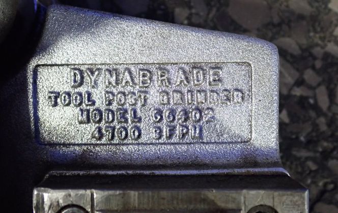 Dynabrade #66402, Tool Post Grinder, 4700 SFPM, 7200 RPM - Image 2