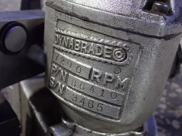 Dynabrade #66402, Tool Post Grinder, 4700 SFPM, 7200 RPM - Image 4