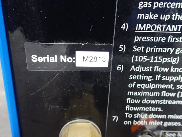 Miller, Argon/Hydrogen Gas Mixer - Image 4