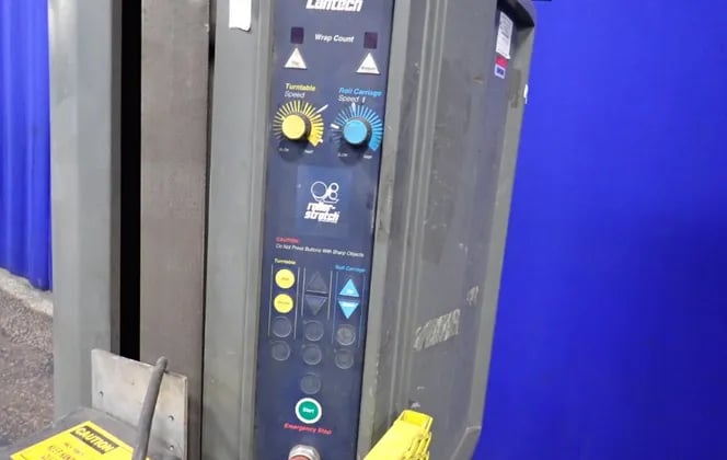 Lantech Inc. #Q200, Stretch Wrapping Machine, 47" capacity, 90" height, 0.96 kW, 1750 RPM, 115 V - Image 6