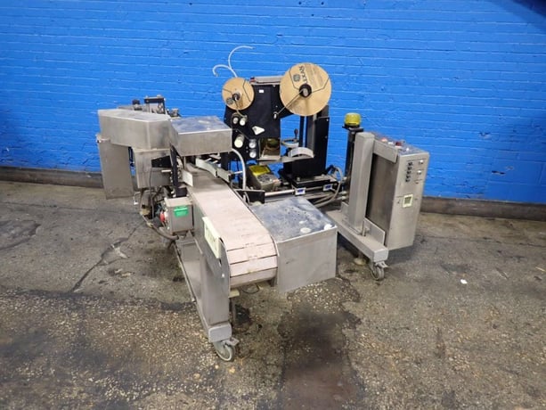 Label-Aire #C2710, Labeler, 6" x 35" capacity, 115 V - Image 1