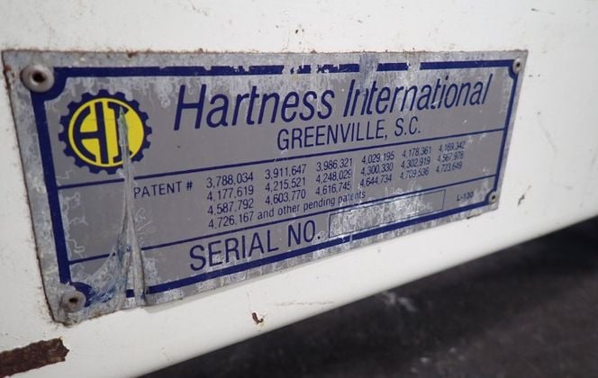 Hartness International #TG530, Case Erector, 96" x 10" capacity - Image 1