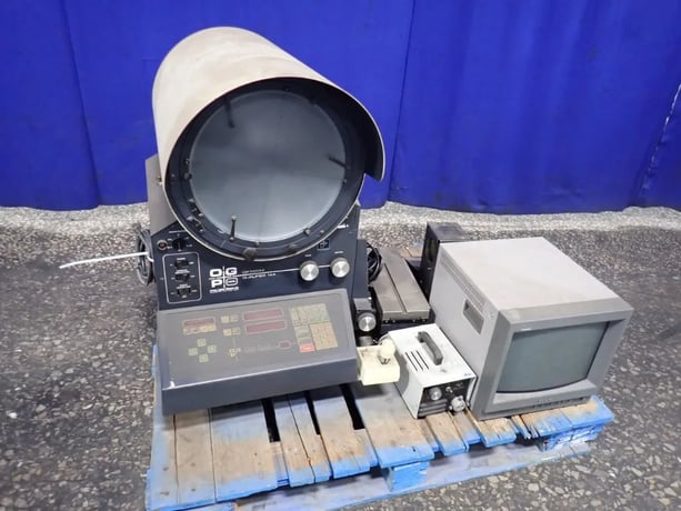 14" Optical Gaging Products Inc #OQ-14A, Optical Comparator, w/Illuminator & Video Monitor, 720 Watts, 115 V - Image 1