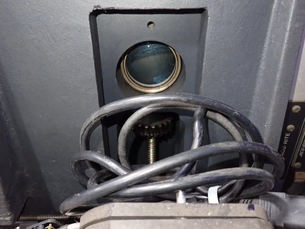 14" Optical Gaging Products Inc #OQ-14A, Optical Comparator, w/Illuminator & Video Monitor, 720 Watts, 115 V - Image 9