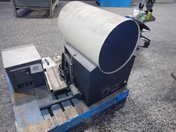 14" Optical Gaging Products Inc #OQ-14A, Optical Comparator, w/Illuminator & Video Monitor, 720 Watts, 115 V - Image 10