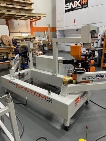 SNX #nVision-System2, Contour Edgebander, Triax 3-Axis Laser, 94" x 94" Work Area, 0.4"-2.36" Thick, 10-60 mm - Image 1