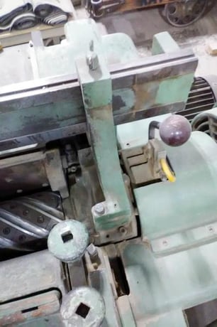 36" x 8" Baxter Whitney #S-290, Single-Sided Planer, Helical Cutterhead, 40 HP, 3510 RPM, 30-90 FPM, w/ - Image 9