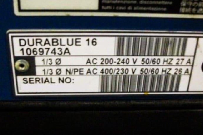 Nordson #DuraBlue-16L, Hot Melt Glue Unit, 16 L (4.23 Gal.) Tank, 27.7 lbs/hr Melt Rate, 100-400 Deg F, w/ - Image 5