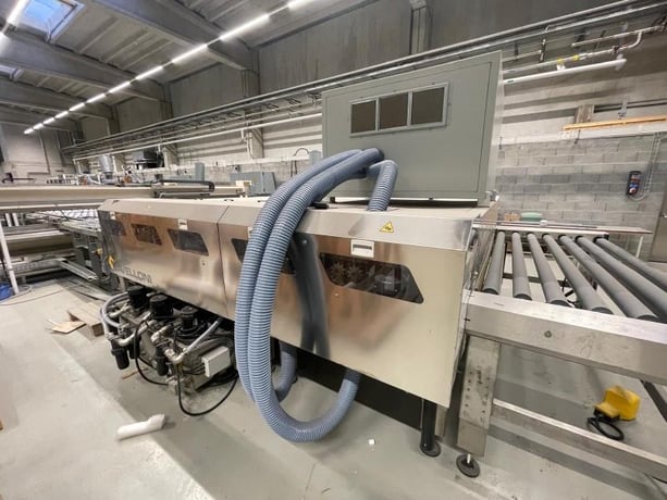 Bavelloni #HW2200, Horizontal Glass Washer & Dryer, 2200 mm (87" ) Max Width, 150 x 300 mm Min., 3-40 mm - Image 9