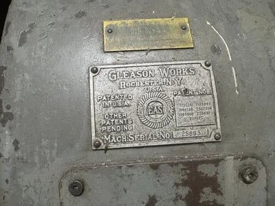 Gleason #16, Spiral Bevel Gear Generator, 16" max. diameter, 9" longest cone distance, (2 available) - Image 4