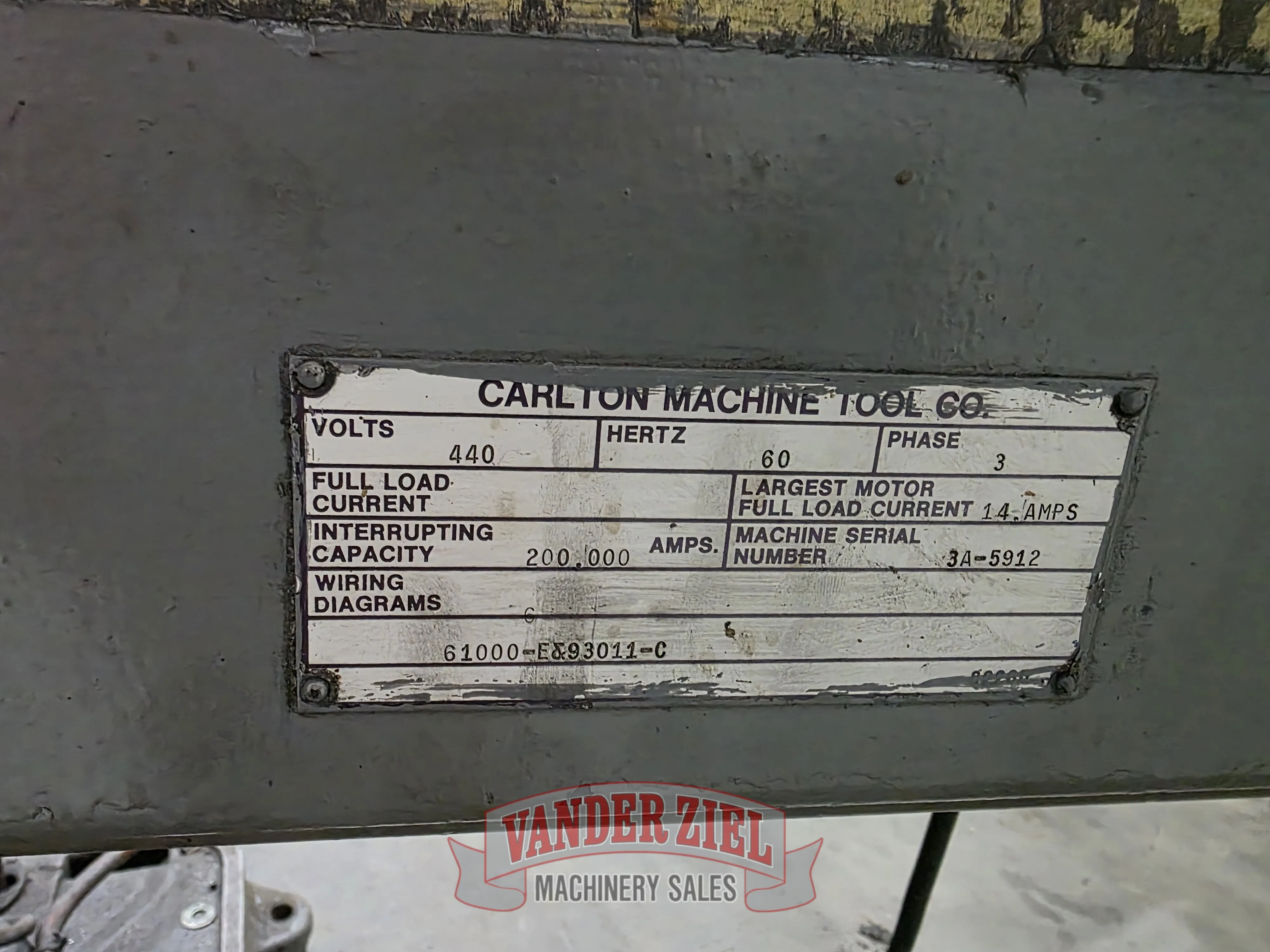 6' -15" Carlton, Radial Arm Drill, 440 Volts, 3PH - Image 5