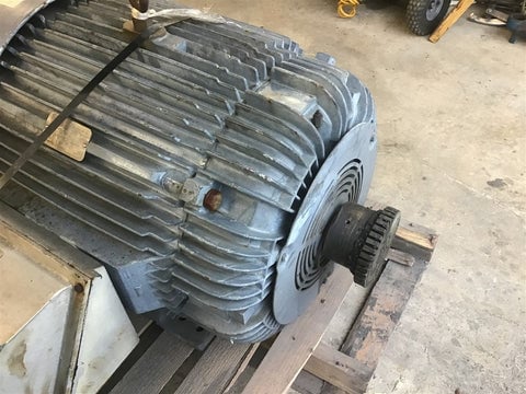 200 HP 3565 RPM Reliance #P44F56348, AC Electric Motor, Frame 445TS, 460 Volts, 2-pole - Image 3