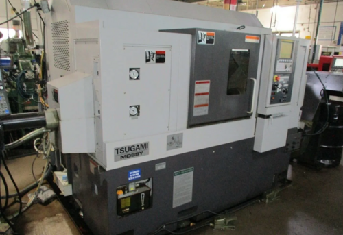 Tsugami #M08SY, 5-Axis CNC Lathe, 8.7" X, 1.97" Y, 15.75" Z, 11" swing, 14.96" machining length, 8" chuck - Image 1