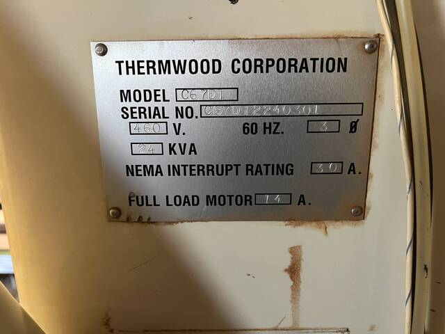 Thermwood #C67DT, 5-Axis Cnc Router, 120" x60" x36" travel, 5' x10' table, 1995 - Image 4