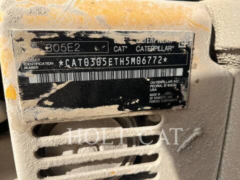 Caterpillar 305E2CR, 4572 hours, S/N: H5M06772, 2018 - Image 5