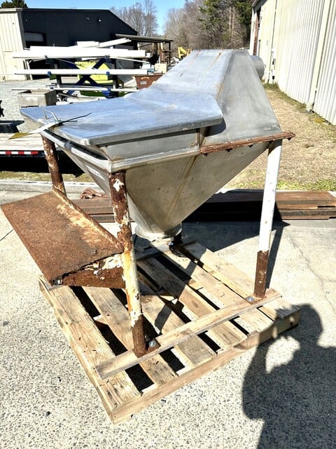Salt hopper small bag dum station, Stainless Steel contact parts - Image 4