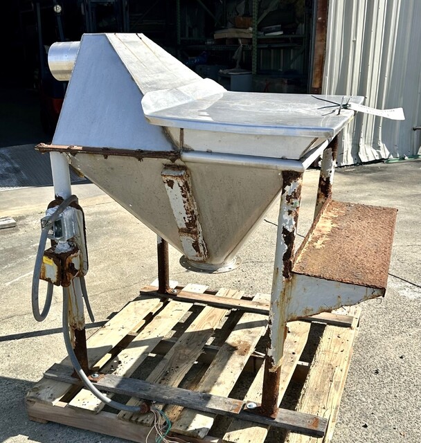 Salt hopper small bag dum station, Stainless Steel contact parts - Image 6