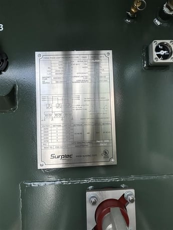 2500 KVA 24940 Delta Primary, 480Y Secondary, Daelim, Station - Image 4