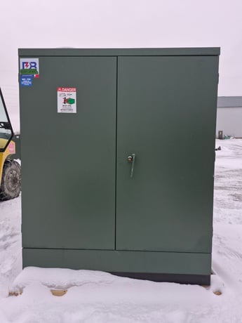 2500 KVA 24940 Delta Primary, 600Y Secondary, Daelim, Station - Image 1