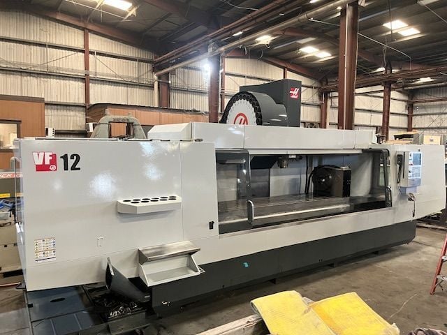 Haas #VF-12/50, Vertical Machining Center, 4-Axis, 150" X, 32" Y, 30" Z, 28" x 150" Table, 30 HP, 7500 RPM - Image 1