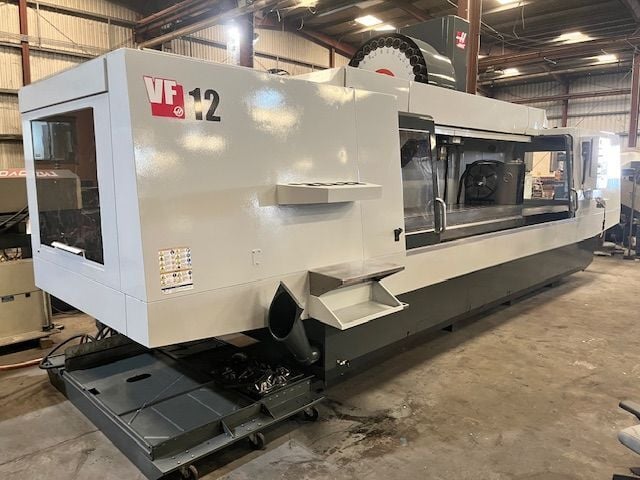 Haas #VF-12/50, Vertical Machining Center, 4-Axis, 150" X, 32" Y, 30" Z, 28" x 150" Table, 30 HP, 7500 RPM - Image 3