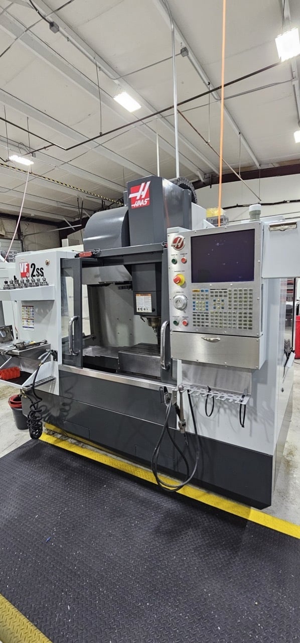 Haas #VF-2SS, Vertical Machining Center, 3-Axis, 30" X, 16" Y, 20" Z, 14" x 36" Table, 30 HP, 12000 RPM, CAT - Image 1