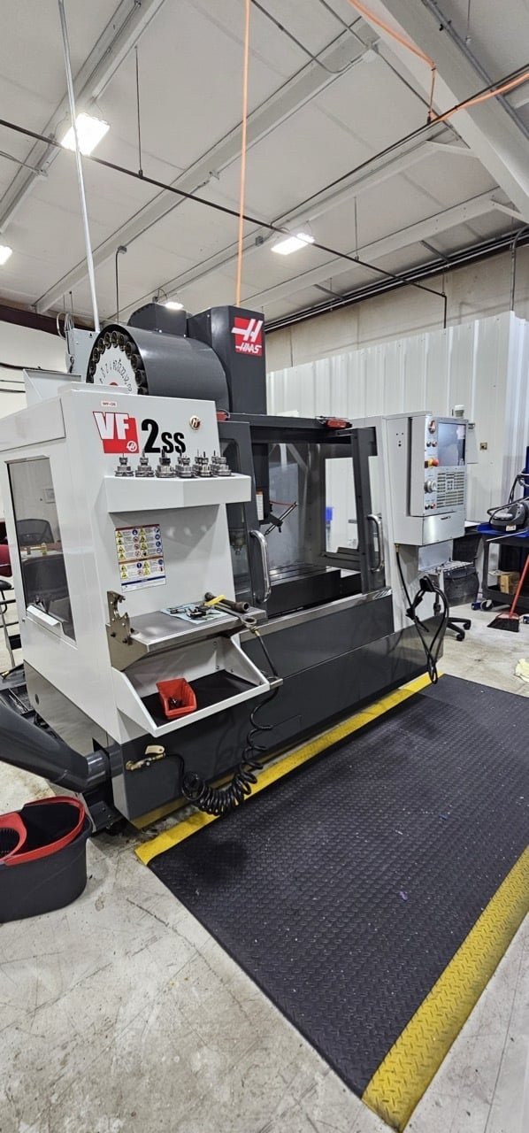 Haas #VF-2SS, Vertical Machining Center, 3-Axis, 30" X, 16" Y, 20" Z, 14" x 36" Table, 30 HP, 12000 RPM, CAT - Image 2