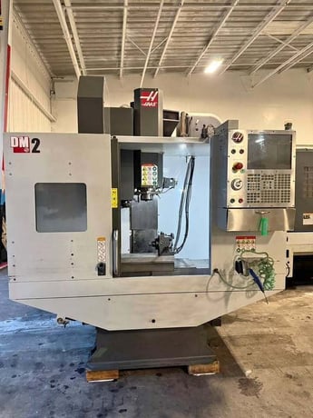Haas #DM-2, Vertical Machining Center, 4-Axis, 28" X, 16" Y, 15.5" Z, 15" x 34" Table, 15 HP, 15000 RPM, 40 - Image 1