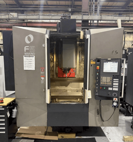 Makino #F5, Vertical Machining Center, 3-Axis, 35.4" X, 19.7" Y, 17.7" Z, 19.7" x 39.4" Table, 20000 RPM, HSK - Image 1