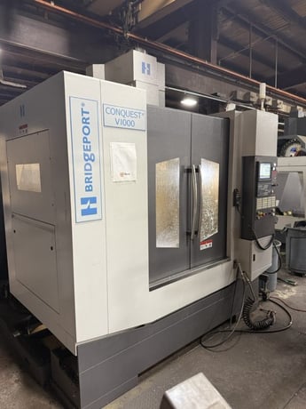 Hardinge #Conquest-V1000, 3-Axis CNC Vertical Machining Center, 47.2" x 23.6" table, 40" X, 20" Y, 20" Z - Image 2