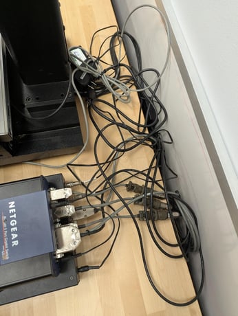 23" S-T Industries #20-8700, video inspection system, Metlogix M3 3-Axis digital read out - Image 5